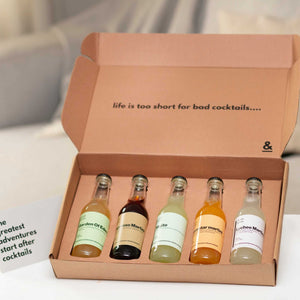 5 x Bottle Gift Set - Favourites - H&G Cocktails