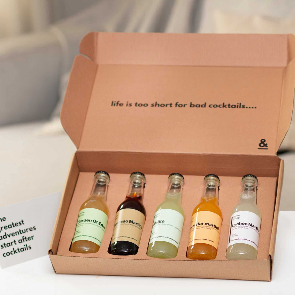 5 x Bottle Gift Set - Pick Your own - H&G Cocktails