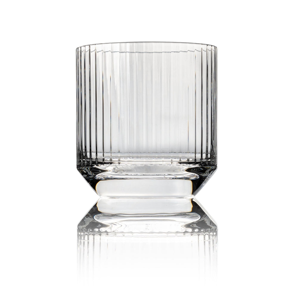 Hunter Ribbed Whiskey Tumblers - H&G Cocktails